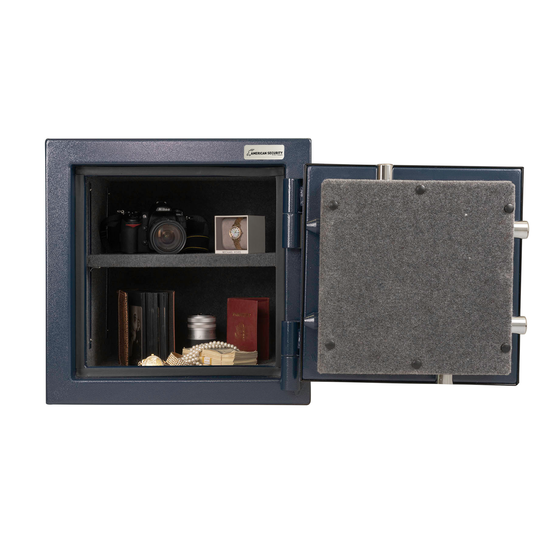 American Security AMSEC AM2020E5 Open Content Fire Burglary Home Safe