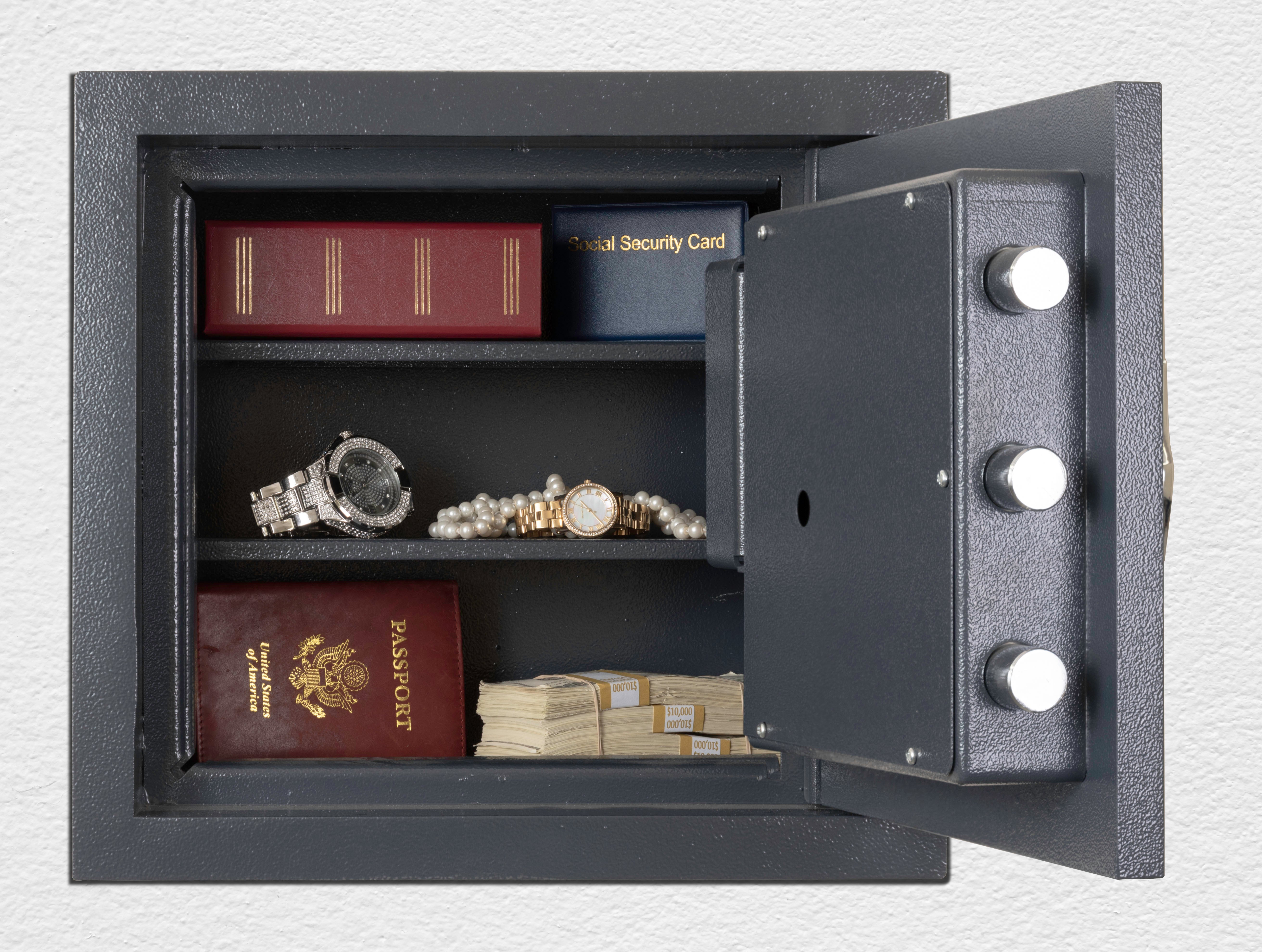 WS-1214E5 Heavy Duty In-Wall Safe
